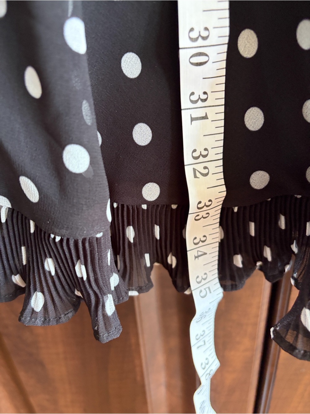 KEEPSAKE the label Black and White Polka Dot Tiered Ruffle Dress - Picture 6 of 8